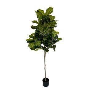 Moss and Bloom 6' Ft - Artificial Real Touch Fiddle Leaf Fig Tree 🌴 🌳